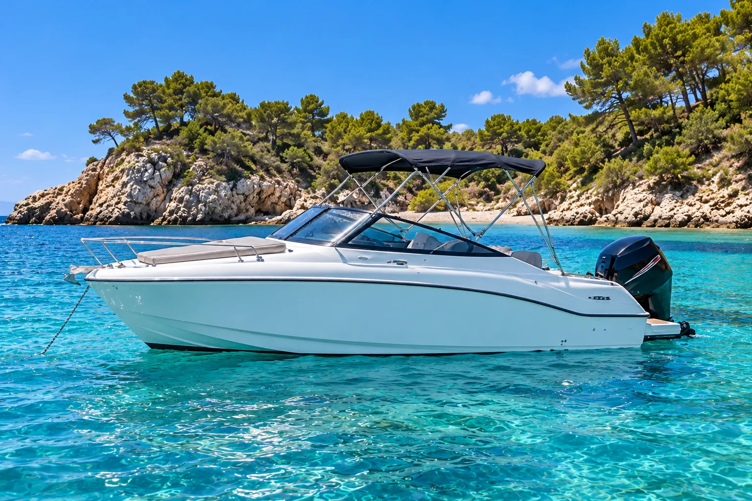 Sportmotorboot · Cala Bona