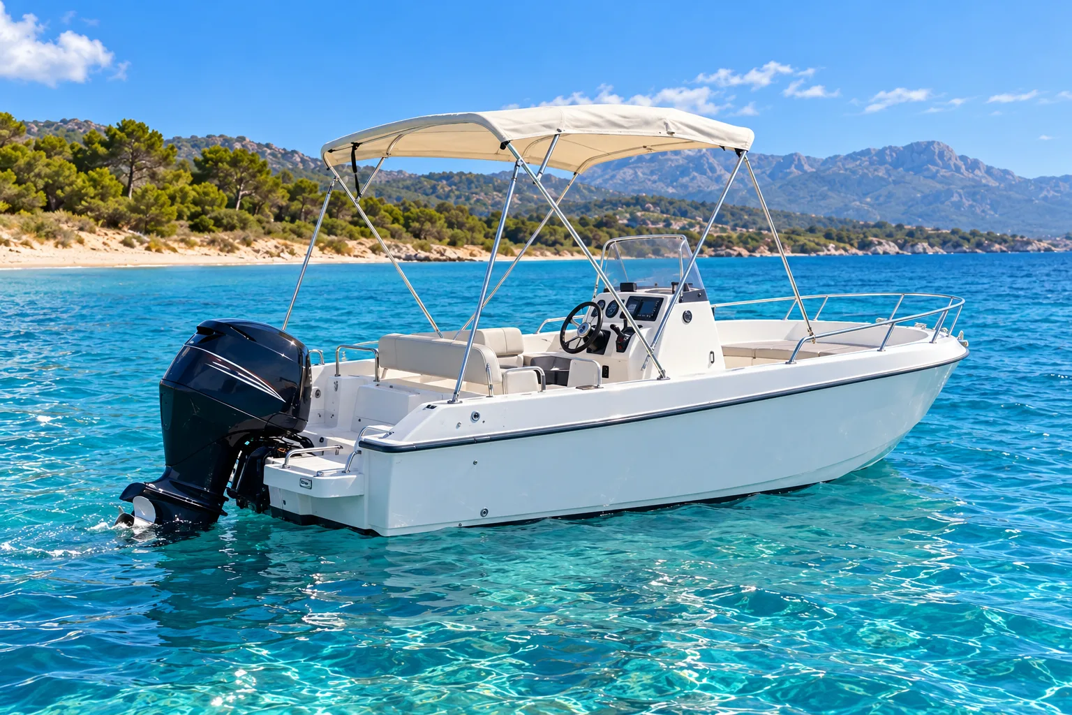 Kompaktes Motorboot · Can Picafort