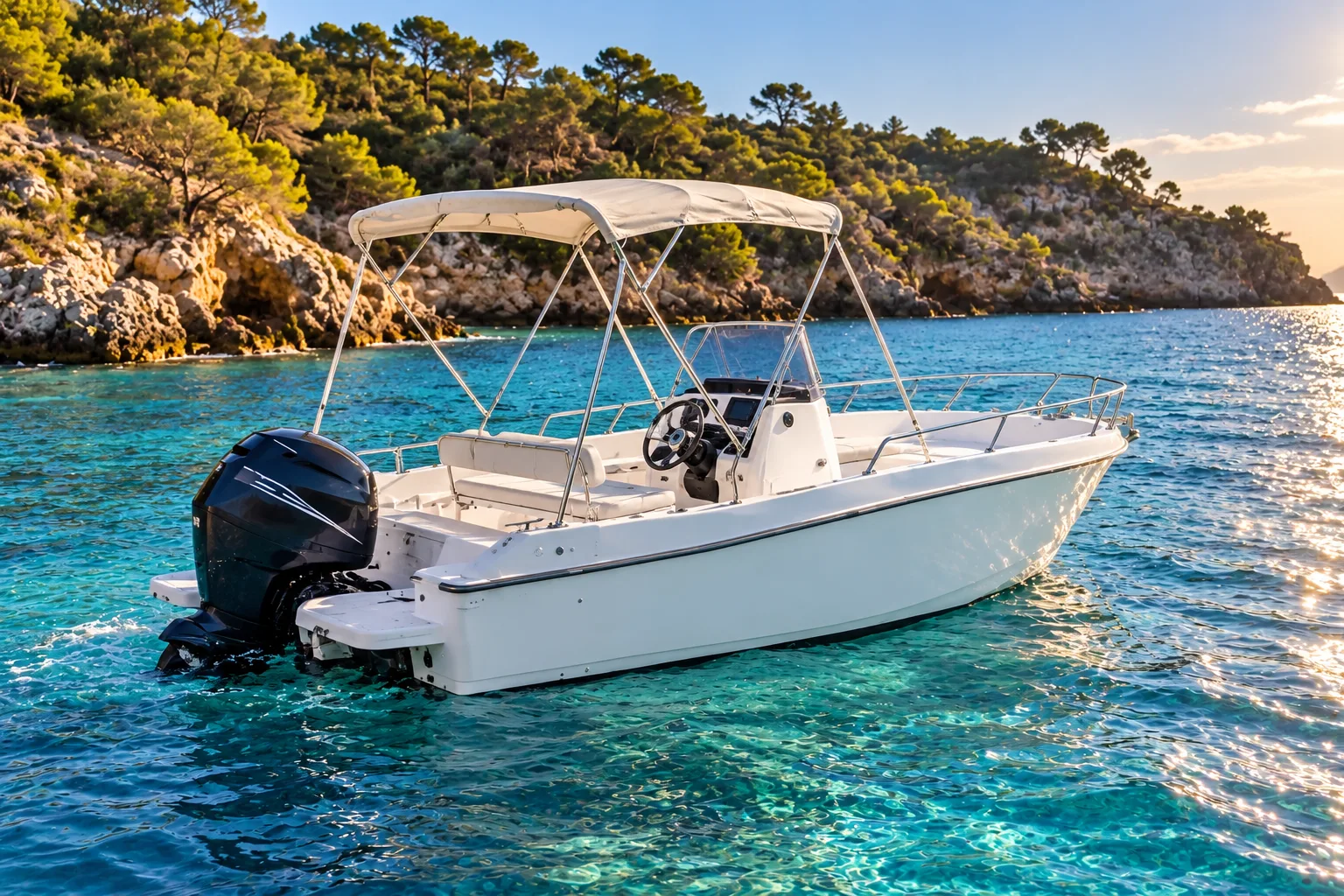 Kompaktes Motorboot · Porto Cristo