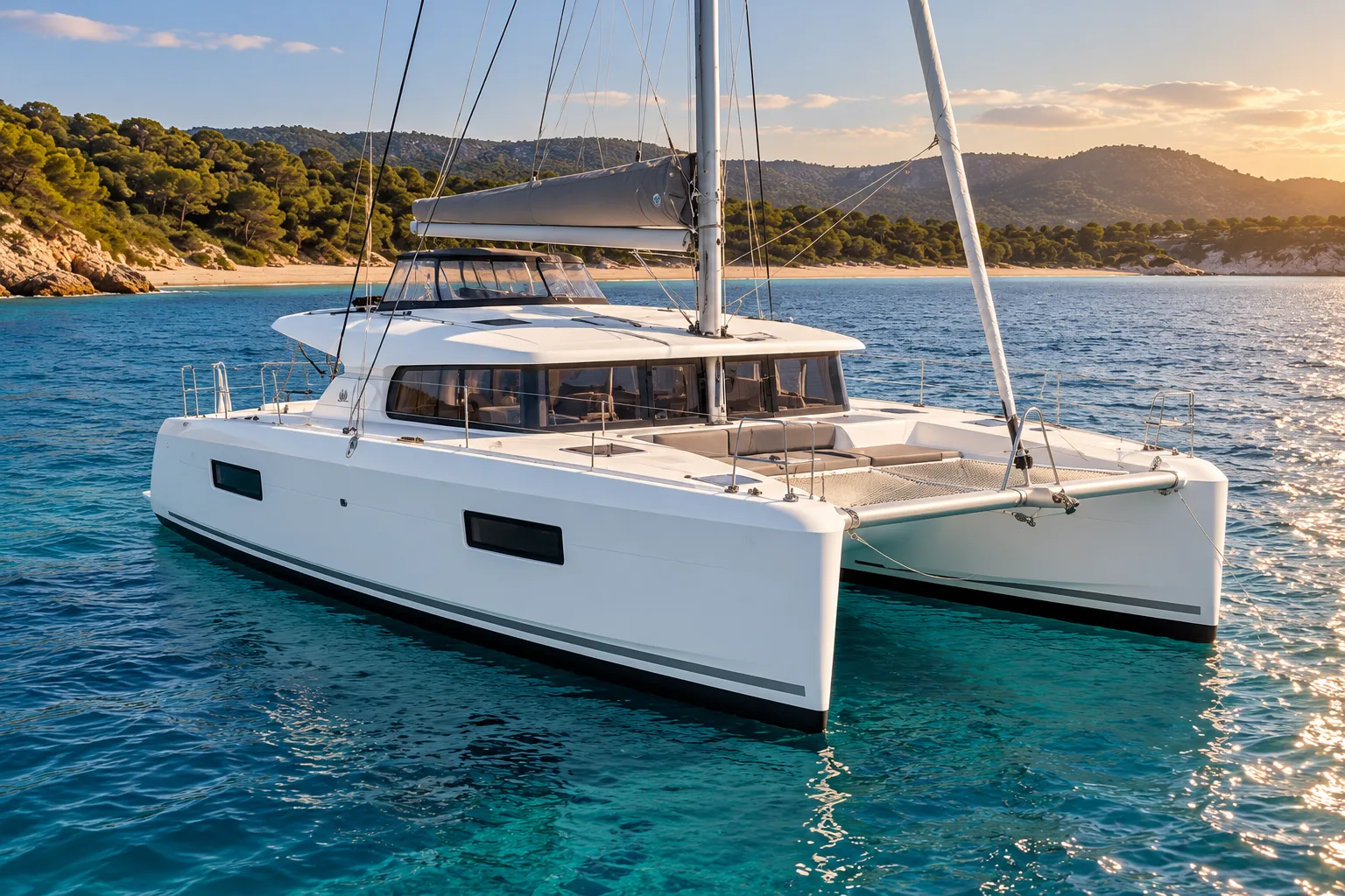 Segelkatamaran mit Salon · Santa Ponsa