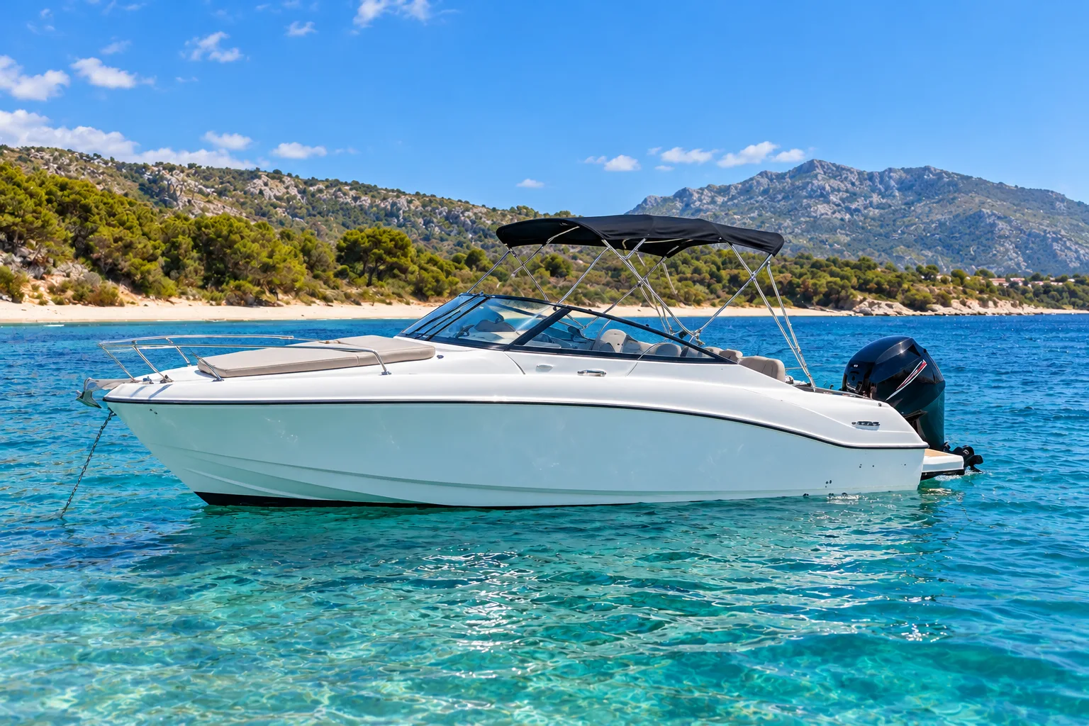 Sportmotorboot · Port de Pollença
