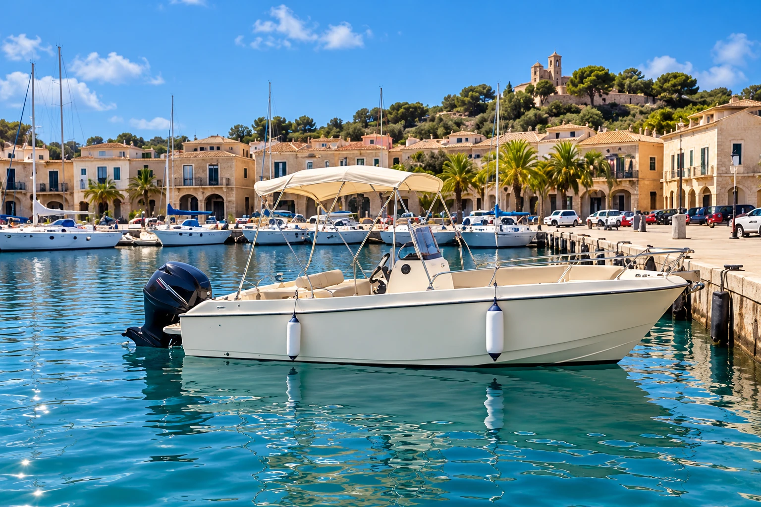 Kompaktes Motorboot · Puerto Portals – Bild 3