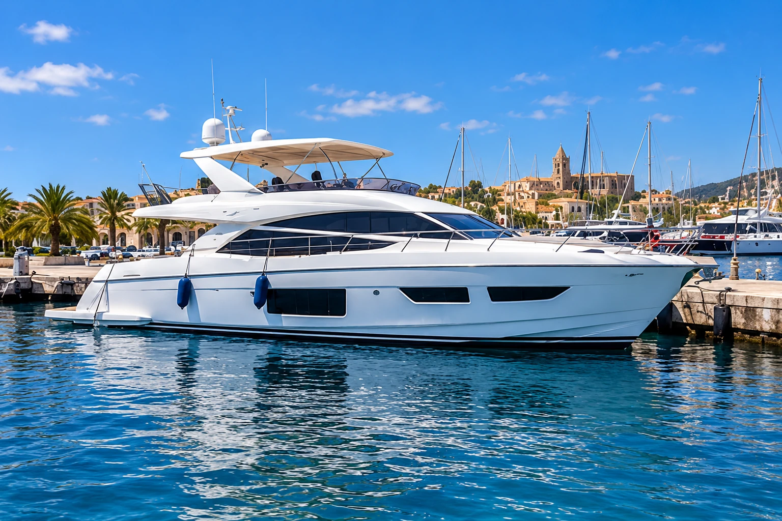 Flybridge-Motoryacht · Porto Cristo – Bild 3