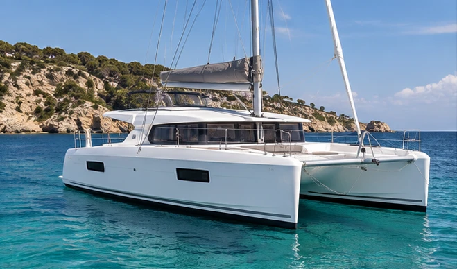 Segelkatamaran mit Salon · Palma